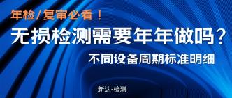 年检/复审必看！无损检测需···