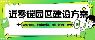 近零碳园区建设方案：能源···