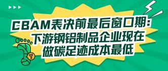 CBAM 表决前最后窗口期：下···